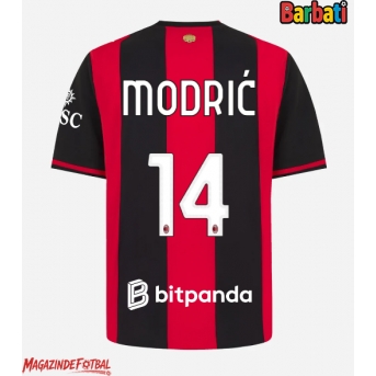 AC Milan Luka Modric #14 Tricou Fotbal Replică 2026-27 Barbati Acasa